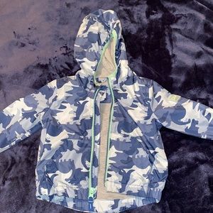 Baby Gap Blue Camouflage Jacket